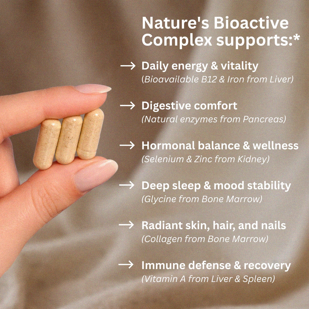 Beef Organ Supplement For Women